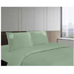 GOLDSUN - JUEGO DE SÁBANAS 4 PIEZAS MEDALLON 1800 HILOS 2 PLAZAS