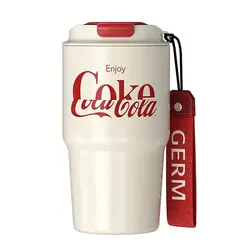 GERM - Vaso Térmico Coca‑Cola Enjoy Beige-Rojo 590ml