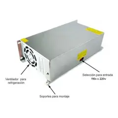 GENERICO - Fuente de Poder Transformador 12V 50A 600W