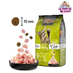 CAT FOOD LEONARDO - Alimento Leonardo para gatos adultos sin cereales con carne de ave de 7.5 kg