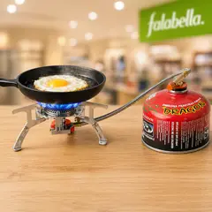 GENERICO - KIT DE COCINILLA PARA CAMPING