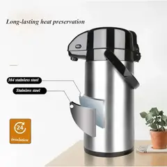 OEM - Termo Dispensador Con Agarradera Acero Inoxidable 3litros