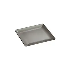 STAUB - Plato Cuadrado de Hierro Fundido 24cm Color Gris Grafito