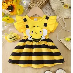 GENERICO - Vestido de Abejita Niña Talla 2