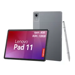 LENOVO - Tablet Pad 11 2025 8+128GB 11" WIFI 2.5K-Gris+Lápiz táctil