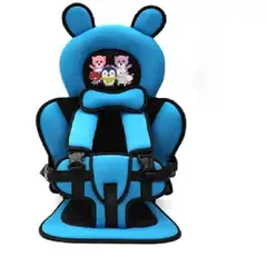 GENERICO - Asiento De Auto Para Bebe Niños Seguridad Portátil Celeste
