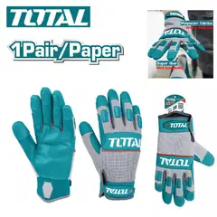 TOTAL TOOLS - Guante Mecánico Microfibra Total - TSP1806-XL