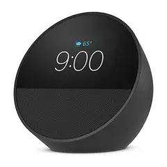 AMAZON - Amazon Echo Spot Despertador Inteligente con Alexa - Mod. 2024 - Negro