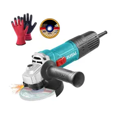 Total Tools - Amoladora Angular Total 1100w Esmeril Cortadora+ Disco Metal