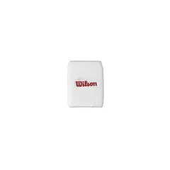 WILSON - Muñequera Doble Blanco - Wilson