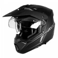 CES - CASCO MOTO AXXIS CROSS ADVENTURE MX803 WOLF SOLID NEGRO MATE