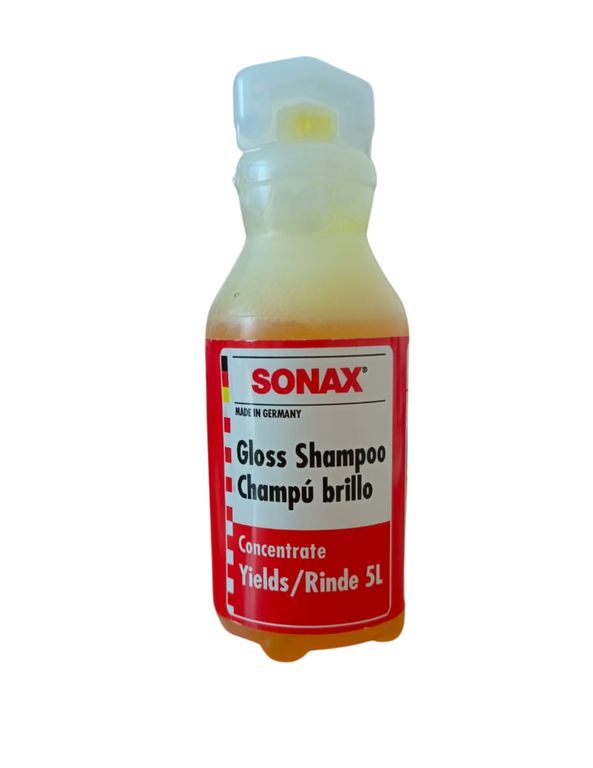 SONAX SHAMPOO BRILLO 25ML (RINDE 5L) - PACK X 10