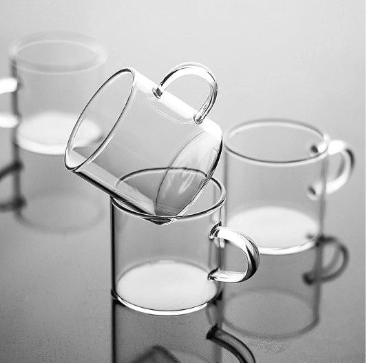 Juego de 6 Tazas para café expresso / té 90ml.