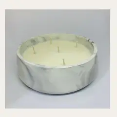 GENERICO - Vela de soya aroma Citronela concreto XL