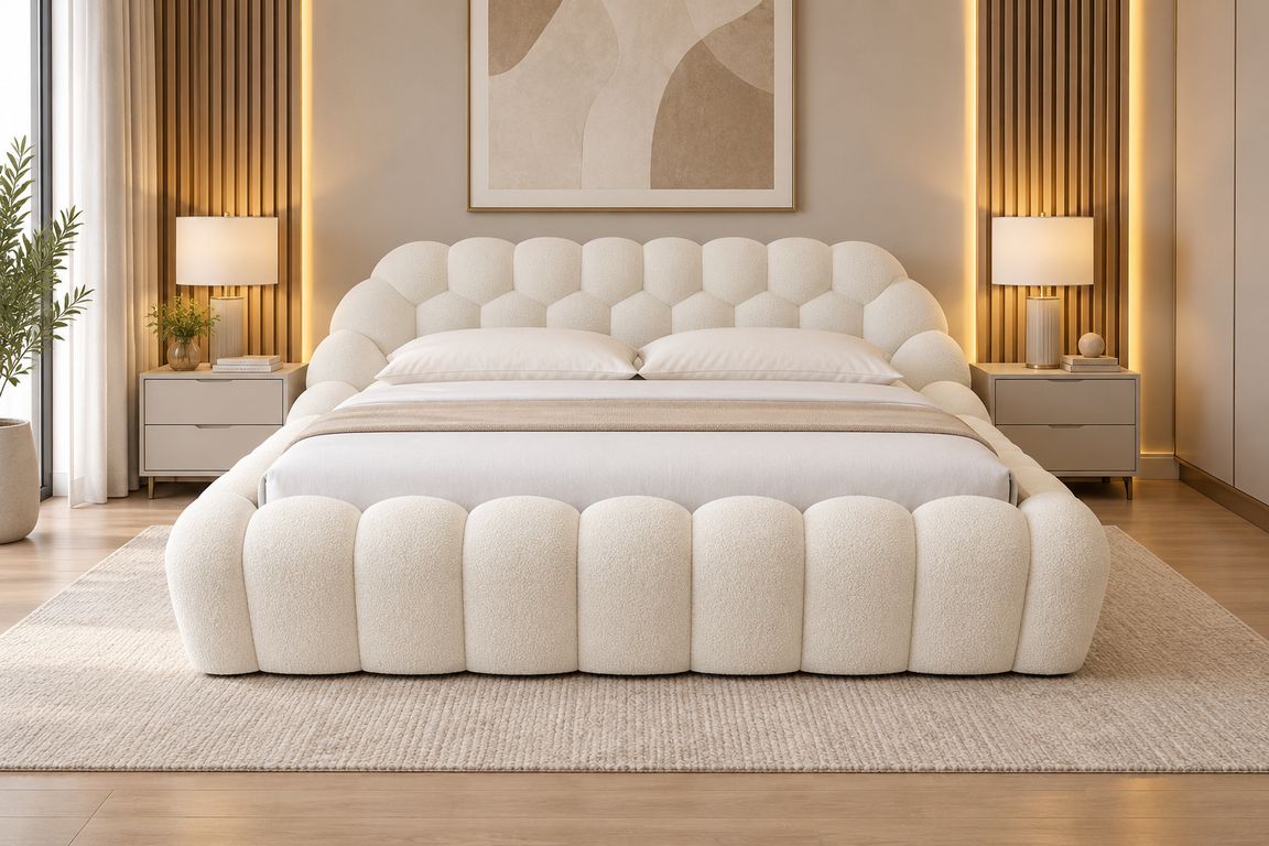 CAMA DARLA MARFIL KING