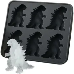 GENERICO - Molde de Hielo y Postres Godzilla en Silicona Antiadherente