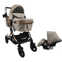BABY CAM - Coche travel system galaxy beige