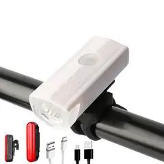 GENERICO - Juego De Luces Led Para Bicicleta Luz Delantera Y Trasera