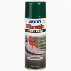 ABRO - Pintura en Spray para Plásticos Verde Oscuro 227gr SPP-049