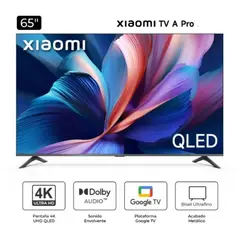 XIAOMI - Televisor 65" QLED Smart UHD 4K A PRO 2025
