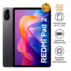 XIAOMI - Xiaomi Redmi Pad 2  Tablet 4GB RAM 128GB ROM Graphite Gray