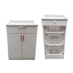 START FG - Majestuoso Muebles de Cocina 2 en 1 Repostero y Verdulero Línea Blanca