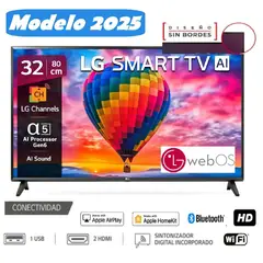 LG - Led 32 Pulgadas Smart TV Procesador A5 - 32LR600B