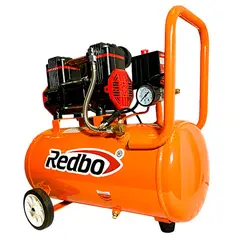 REDBO - COMPRESORA DE AIRE - SILENCIOSA - 1100W - 25 LITROS - 1 1/2 HP AC 1100*1-25L