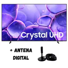 SAMSUNG - Televisor 65" SAMSUNG Crystal UHD 4K UN65U8000FGXPE 2025 + Antena Digital