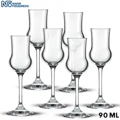 NADIR - Copa Pisco 90ml Alambic Por 6 Piezas-