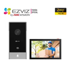 EZVIZ - Videoportero Wifi HP5 Full HD 3 Modos Desbloqueo Monitor Táctil