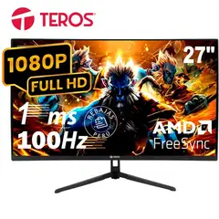 Teros - Monitor Teros TE-2732S 27 VA Full HD 100Hz 1ms HDMI DP VESA Negro
