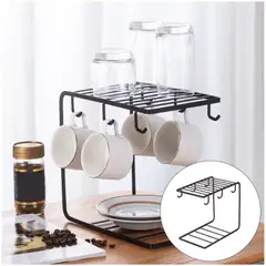 INSPIRA MARKET - Organizador soporte Portavasos de Cocina