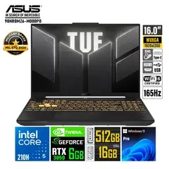 ASUS - Laptop ASUS TUF GAMING F16 FX607VJ-RL016 I5-210H RAM 16GB SSD 512GB 16" WUXGA RTX 3050 6GB