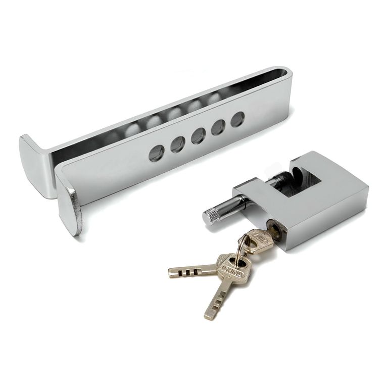 Traba Pedal Antirrobo Acero Inoxidable 304 Universal Auto