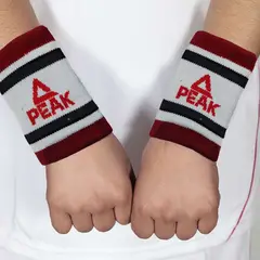 PEAK - MUÑEQUERAS DEPORTIVAS DE FELPA