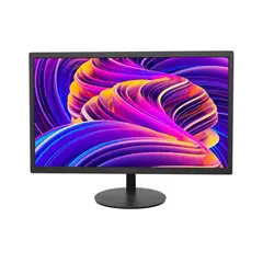 HIKVISION - Monitor Lcd 18.5'' - Resolución 1366X768, Conexión 220V, Ideal Para Oficina