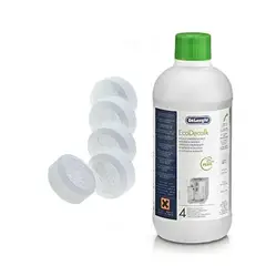 DELONGHI - Ecodecalk 500ml + Pastillas de Limpieza x5