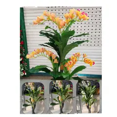 GENERICO - PLANTA CON FLOR ARTIFICIAL DECORATIVA