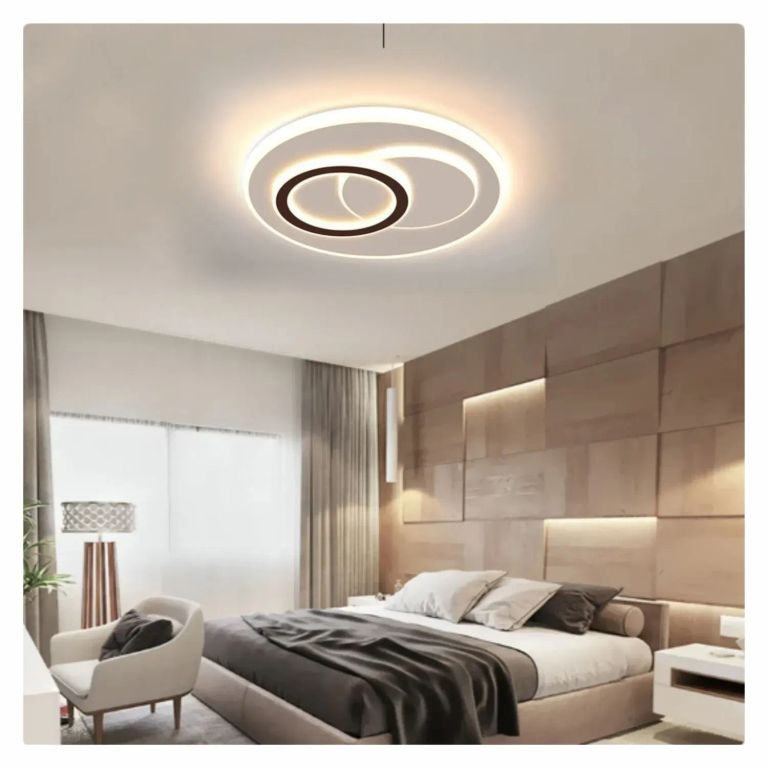 Lampara Techo LED Circular Incluye control remoto