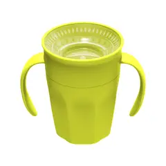 Dr Browns - Cheers 360º Vaso de Transición 7oz con asas Verde