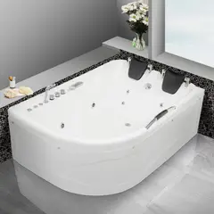 HIDROPLUS - Tina Hidromasaje Beliza Izq Portátil 1800x1200x600