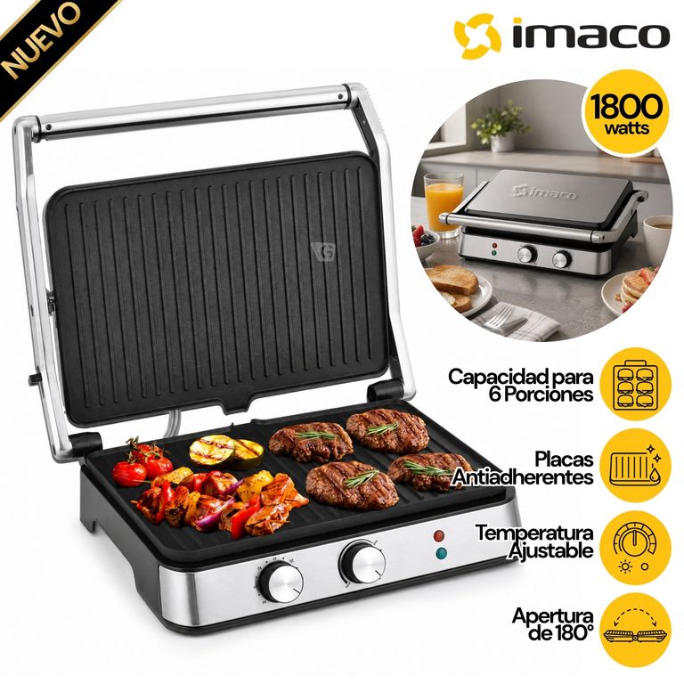 Grill panini XL 6 panes IG3423 Imaco