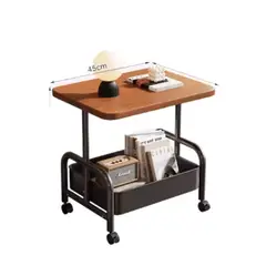 GENERICO - CARRITO DE 2 NIVELES CON TABLERO DE MADERA