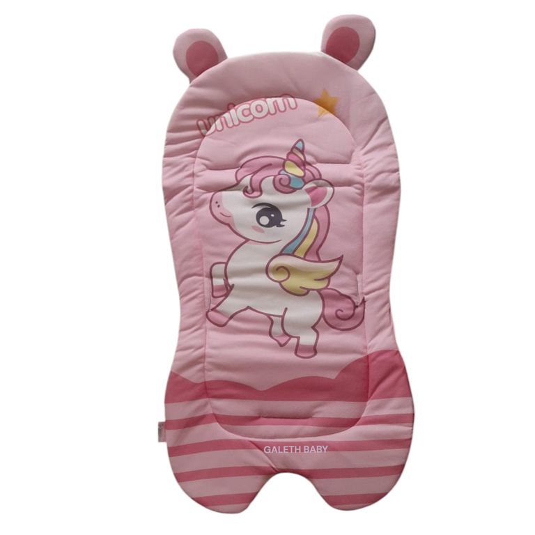 COJIN ASIENTO SUAVE PARA COCHE DE BEBÉ - DISEÑO UNICORNIO