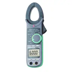 GENERICO - Pinza amperimétrica 2046R  600A ACDC  600VACDC TRMS NCVHzT° 33MM KYORITSU