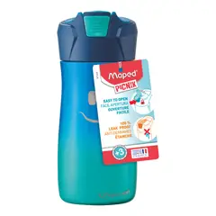 MAPED - BOTELLA DE ACERO INOXIDABLE CONCEPT KIDS AZUL 430ML