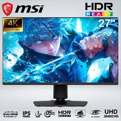 MSI - MONITOR MAG 275UPD E14 UHD 4K 27 " IPS 288Hz 144hz 1ms HDReady MODO CONSOLA