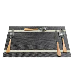 GENERICO - Manteles Individuales para mesa Luna Set 6 Piezas