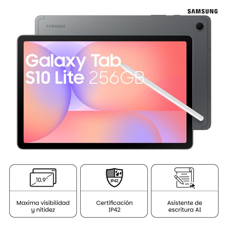 Tablet Samsung Galaxy Tab S10 Lite 256GB 109 Gray